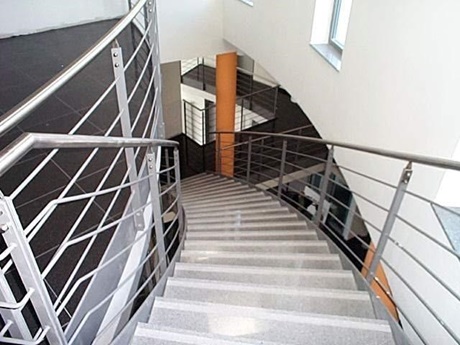 Stahltreppe Büro